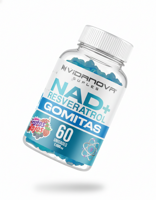 NAD+ Resveratrol Liposomal | Máxima Absorción y Longevidad Celular
